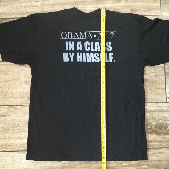 Men's Swagger Like a President Obama 2012 Graphic T-Shirt 2 Side New XL - Picture 6 of 7